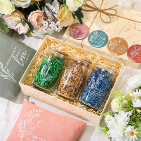 Fumete floral design items highlighting faith-inspired daily accents