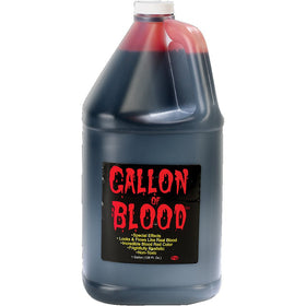 Fun World Stage Blood 1 Gallon flow: rich red color for dramatic scenes