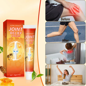 FunApricity joint relief cream hands nourishes skin while soothing joints.