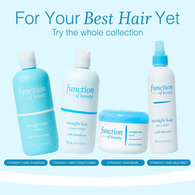 Function of Beauty 22 oz bottle demonstrating generous size for daily home routines