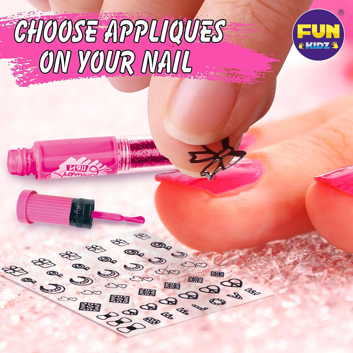FUN KIDZ Party set enables group nail art sessions with friends