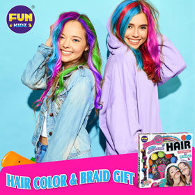 FUN KIDZ hair decoration accessories to embellish braided looks.