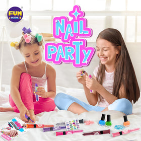 FUN KIDZ nail stickers and accessories simplify design and application.