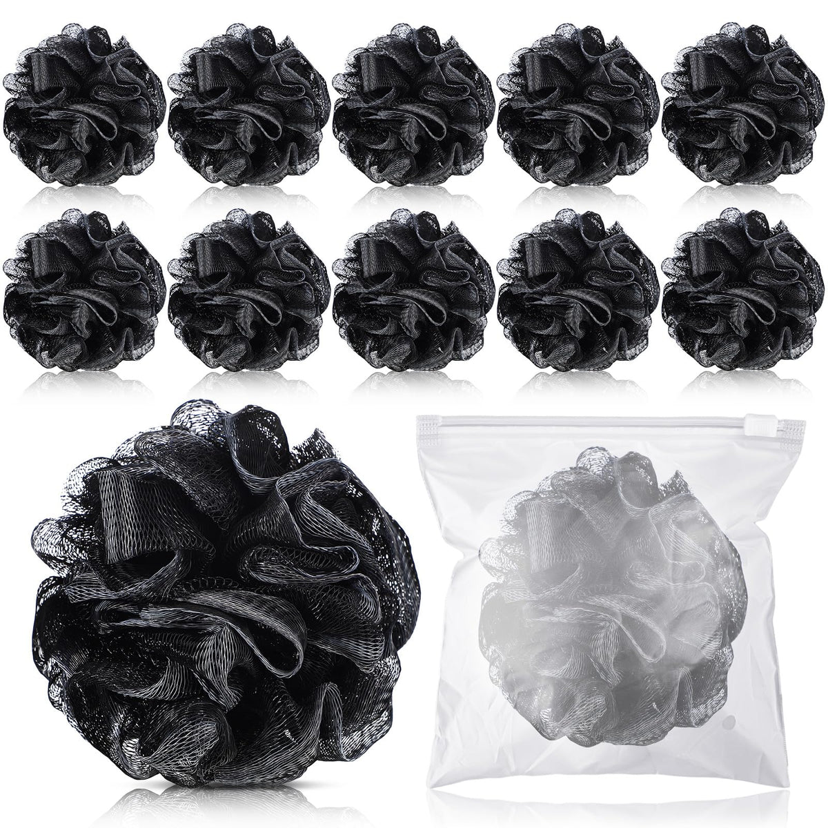 Funnymoom travel loofah with case—clean, portable cleansing on the go.