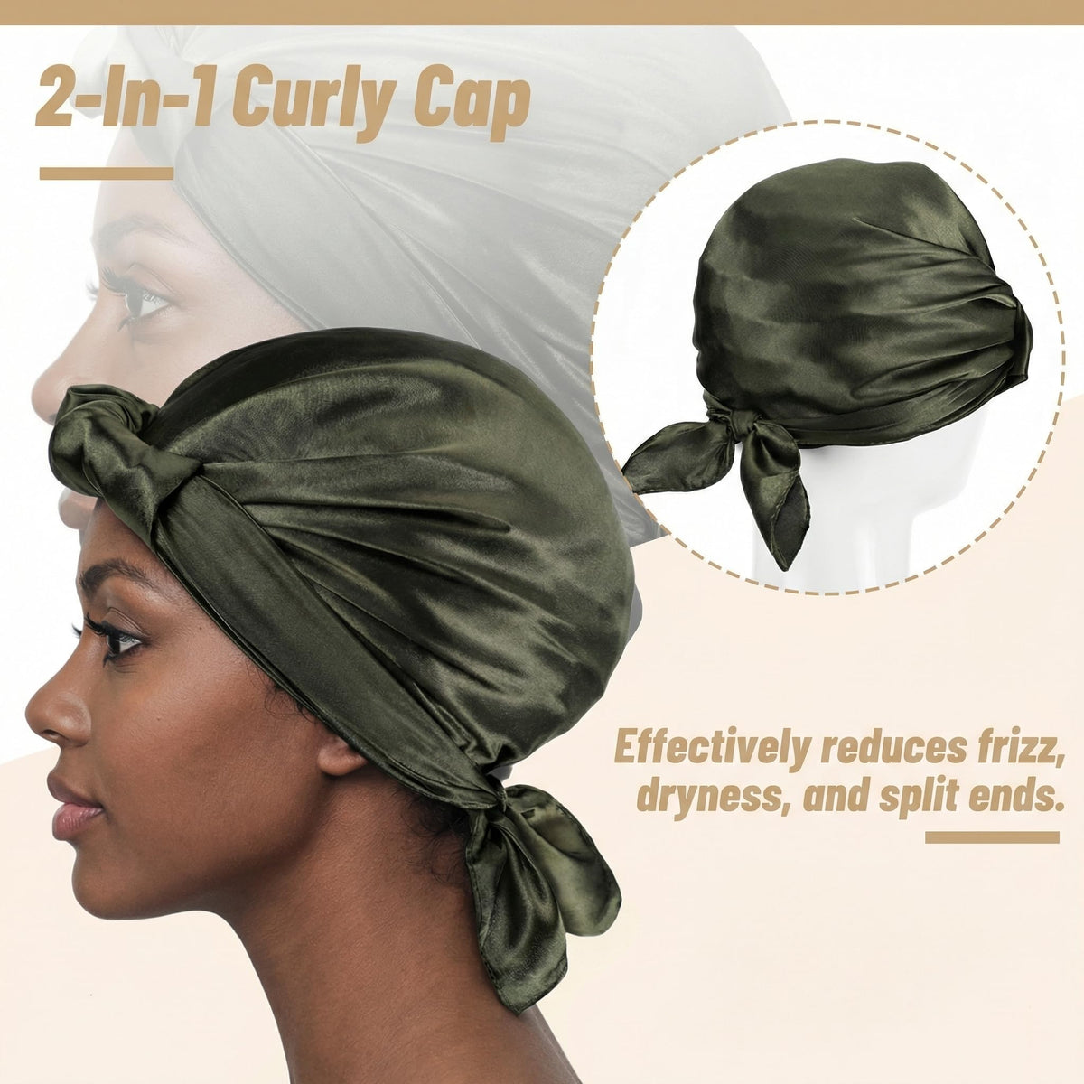 Funnysoft 2-in-1 wrap design laid flat to show generous head coverage.