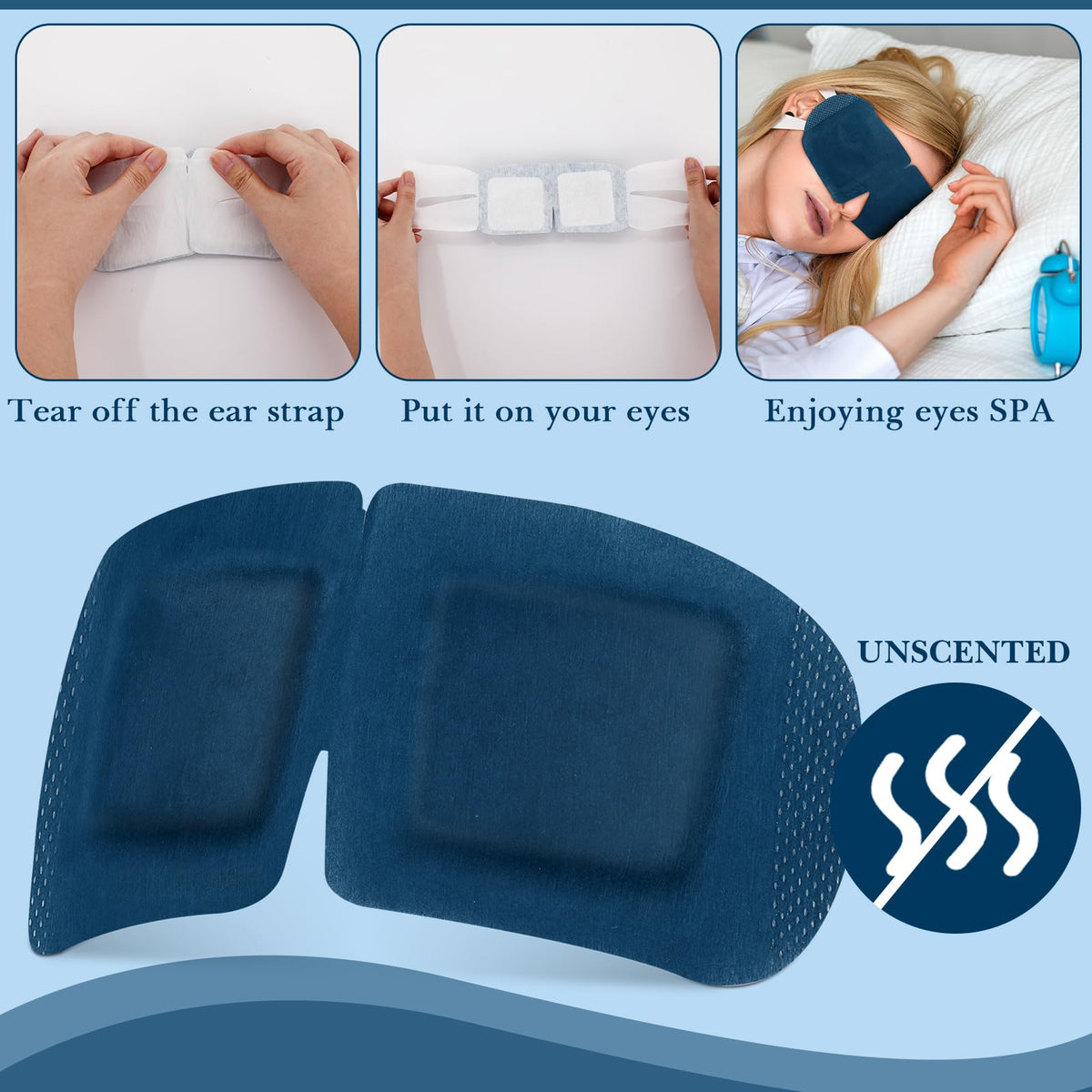Funnysoft eye mask travel-compact design ideal for on-the-go warmth.