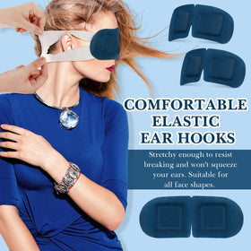 Funnysoft eye mask unscented soft fabric designed for sensitive skin comfort.
