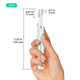 Snap-on 1.2mm attachment for precise eyebrow detailing with Funstant.