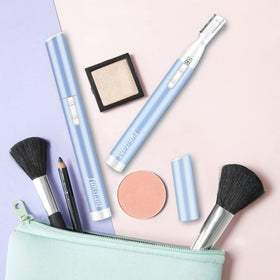 Funstant trimmer fits slim profile for travel and storage.
