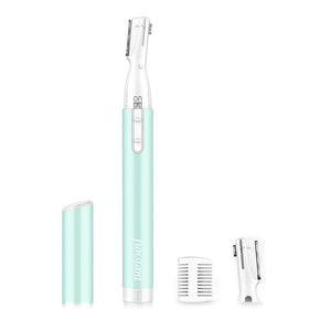 Funstant Upgraded Eyebrow Trimmer with full-size blade for precise, gentle shaping.
