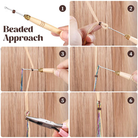 Funtopia bead tools (plier and hook) for quick bead placement