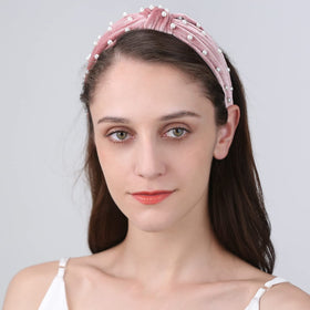 Funtopia chiffon ivory headband brings light, airy vibe to outfits