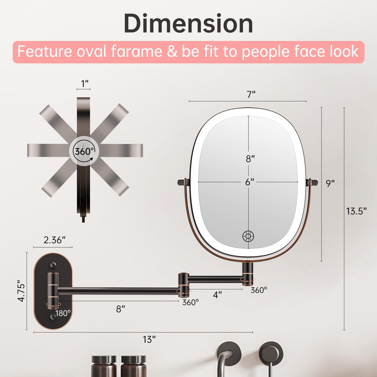 FUNTOUCH 360-degree rotation for versatile viewing angles