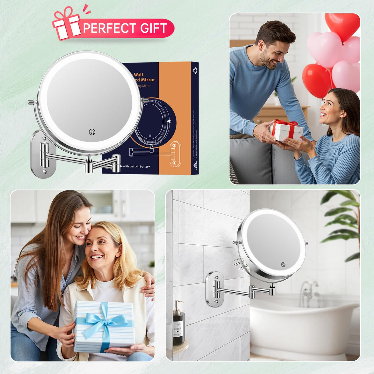 FUNTOUCH easy-wall-mount installation with included hardware