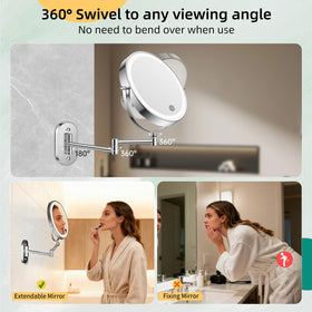 FUNTOUCH extendable arm with 360° rotation for versatile viewing angles