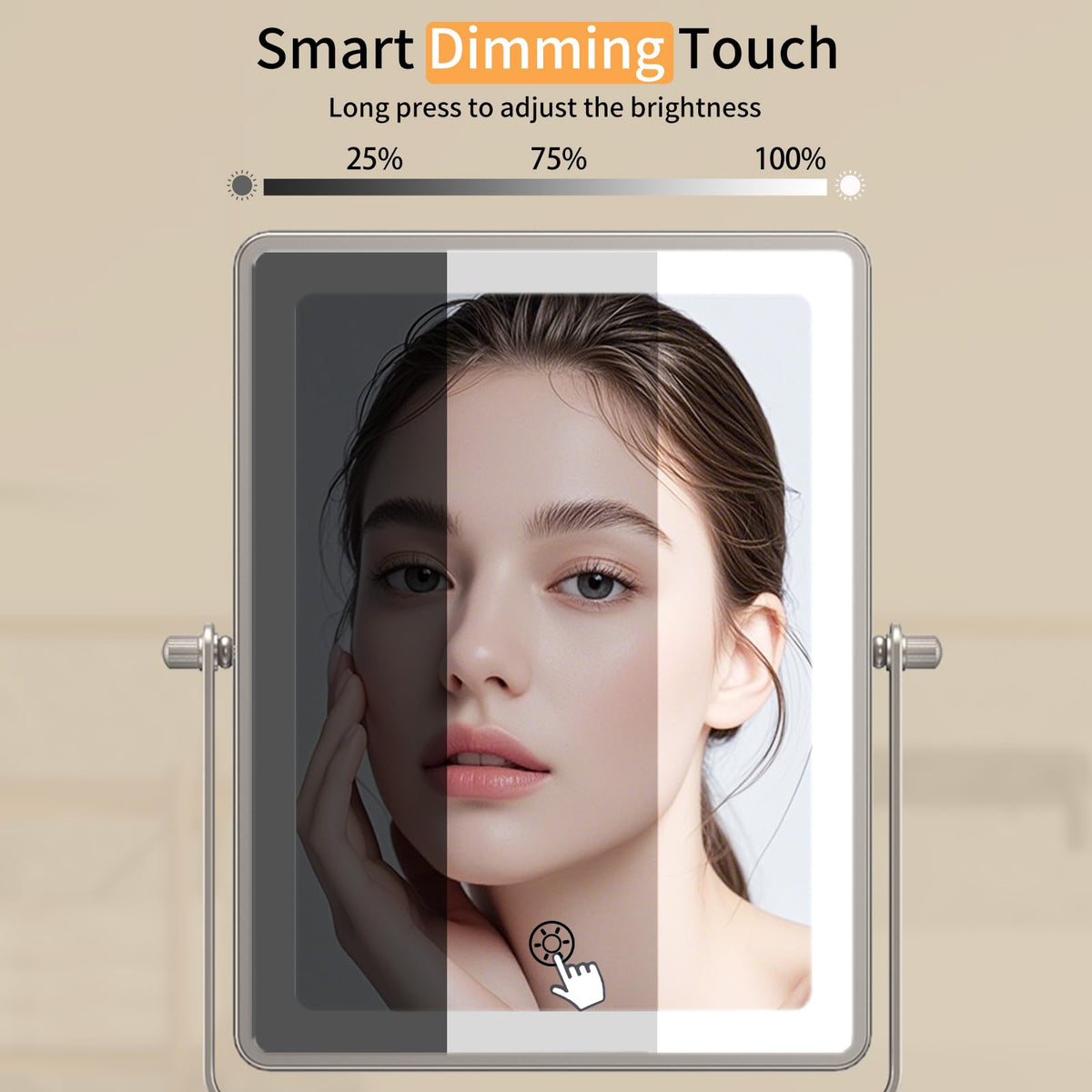 FUNTOUCH 360-degree rotation wall mount offers versatile orientation for any task.