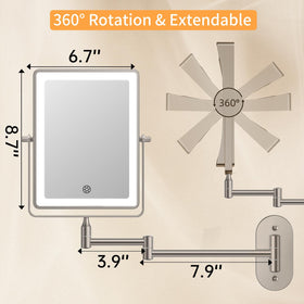 FUNTOUCH three-color light with dimming adapts to tasks.