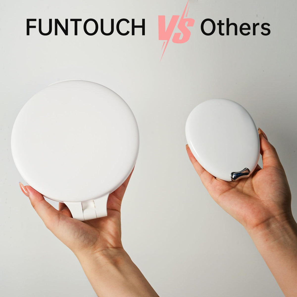 FUNTOUCH 2000mAh battery powers up to 90 minutes of use