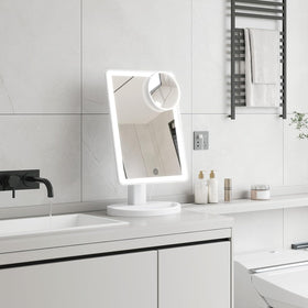 FUNTOUCH oversized base provides storage for small cosmetics