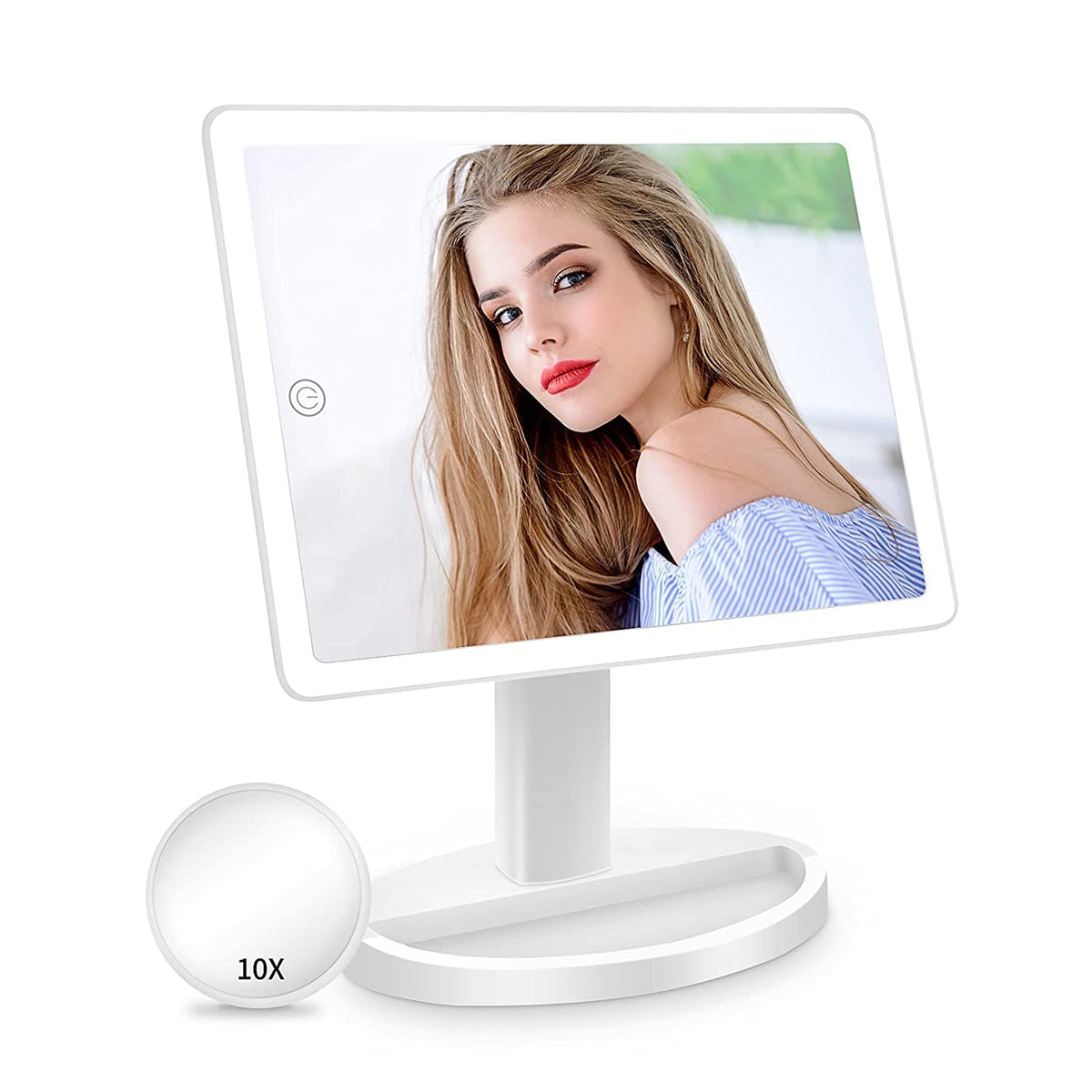 FUNTOUCH gift-ready vanity mirror blends style with practicality