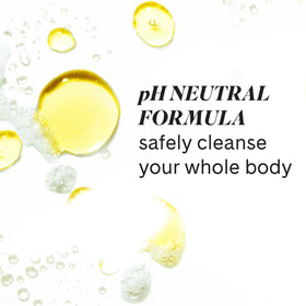 Fur All Body Wash milky foam provides a velvety, hydrated skin feel.