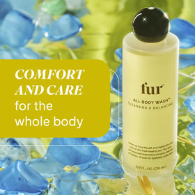 Fur All Body Wash integrated into your shower routine for everyday cleansing.