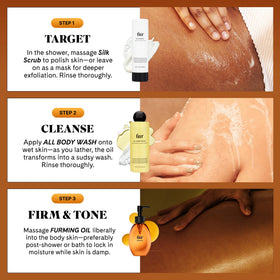 Front of Fur Furming Oil ingredients show bakuchiol, capsaicin, rosehip, sea buckthorn
