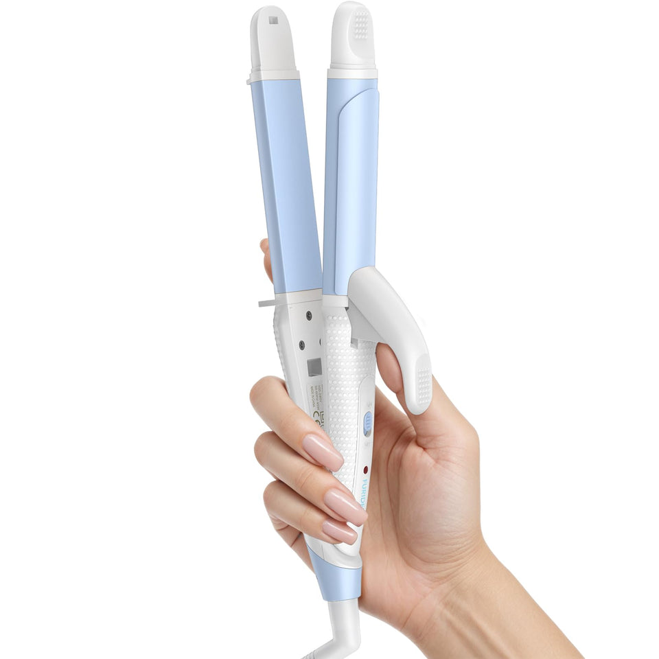 FURIDEN Lite Europe travel curling iron mini, compact for easy packing.