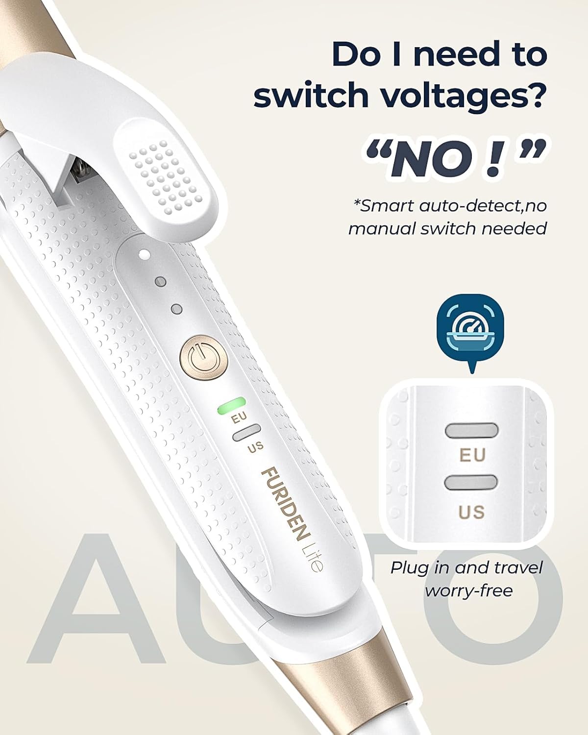 FURIDEN Lite LED voltage display helps safety check during travel