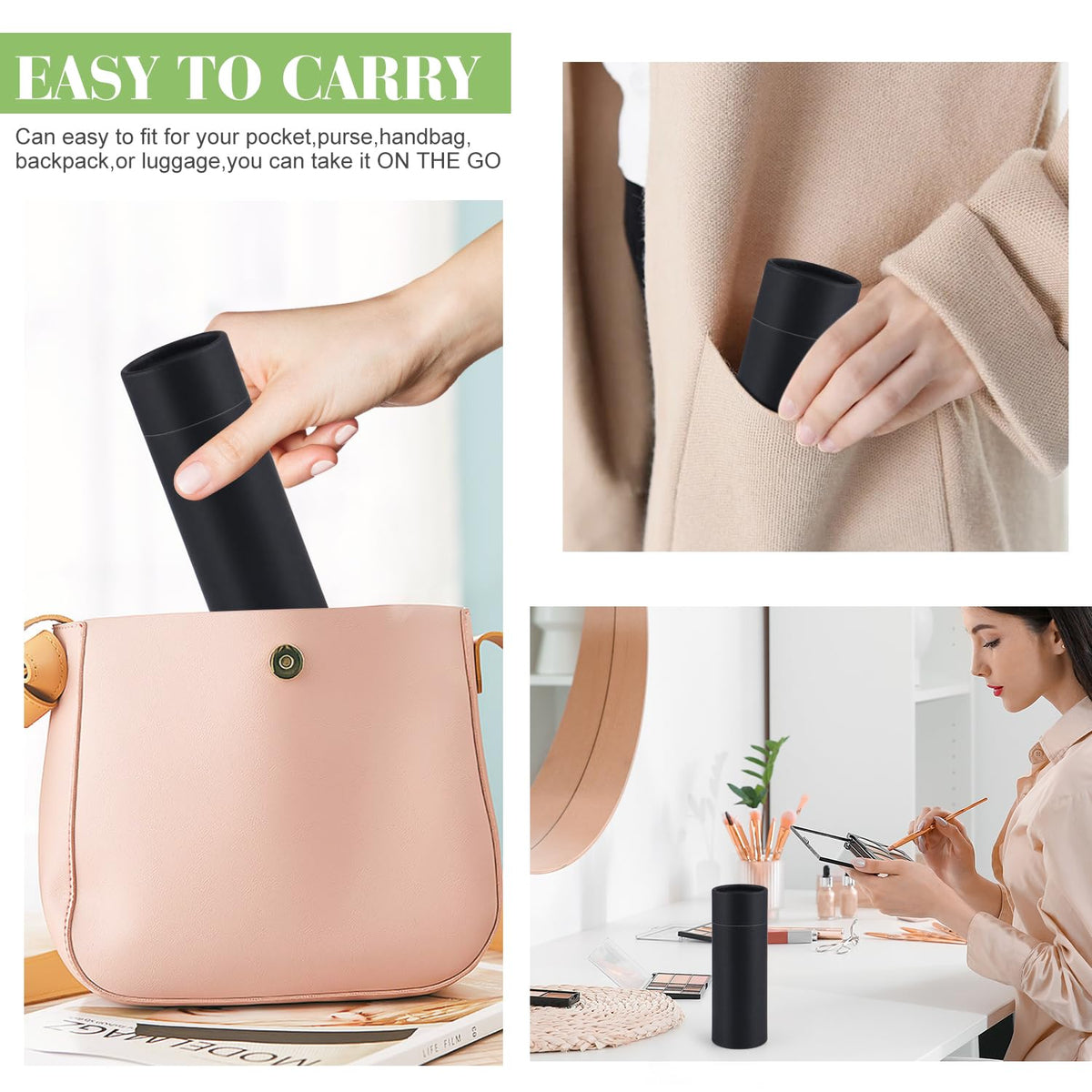 Furnido deodorant tube features oil-resistant lining to protect formulas.