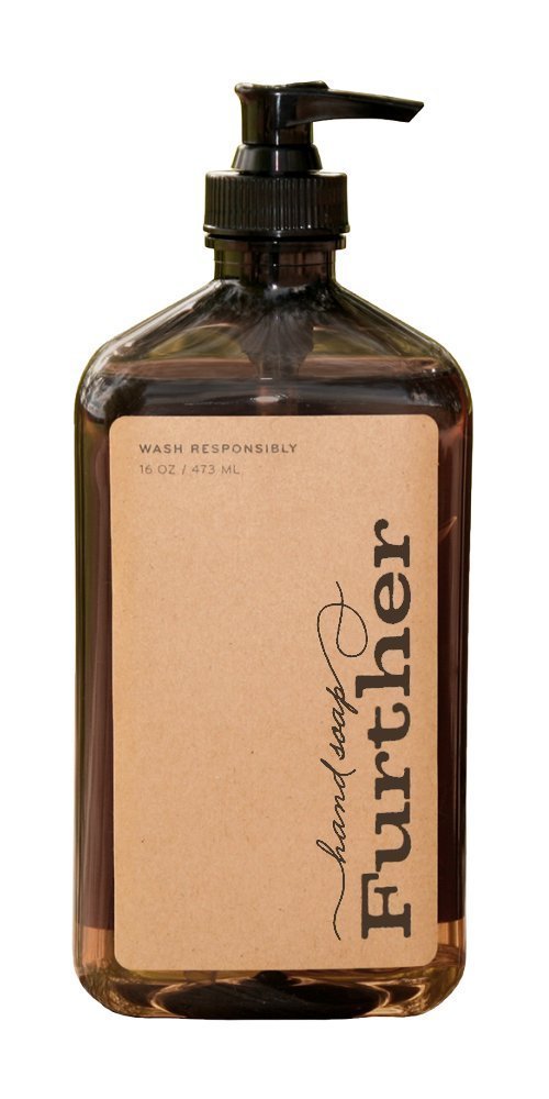 Further moisturizing glycerin hand soap bottle for daily gentle cleansing