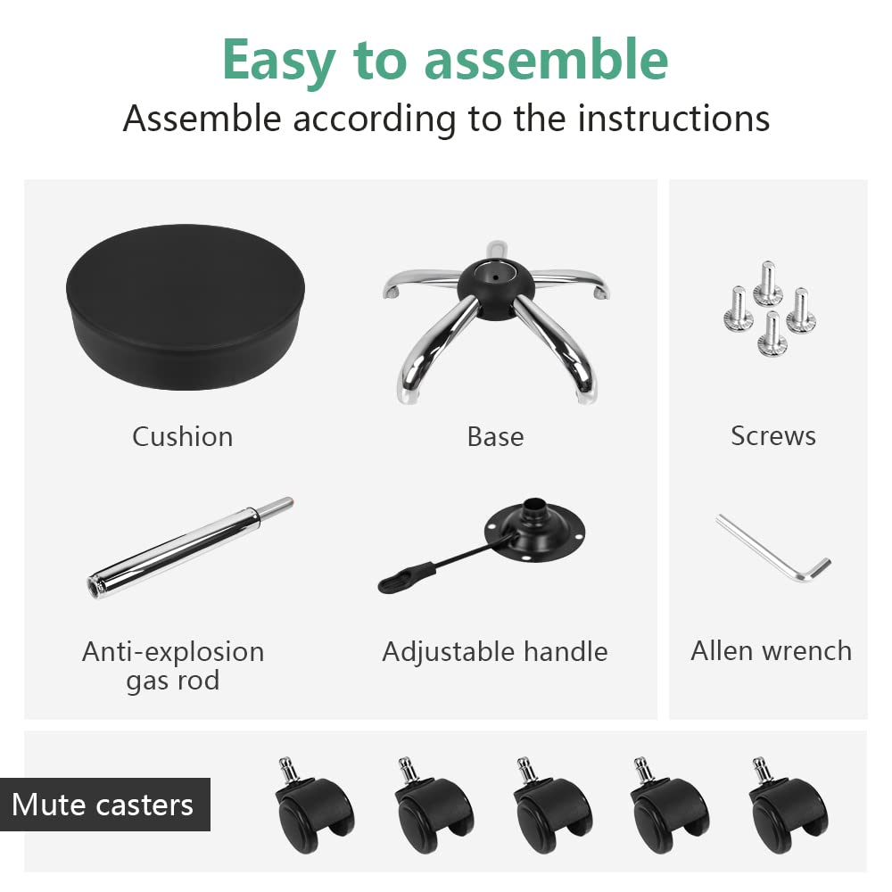 FURWOO chair easy to assemble with simple steps.