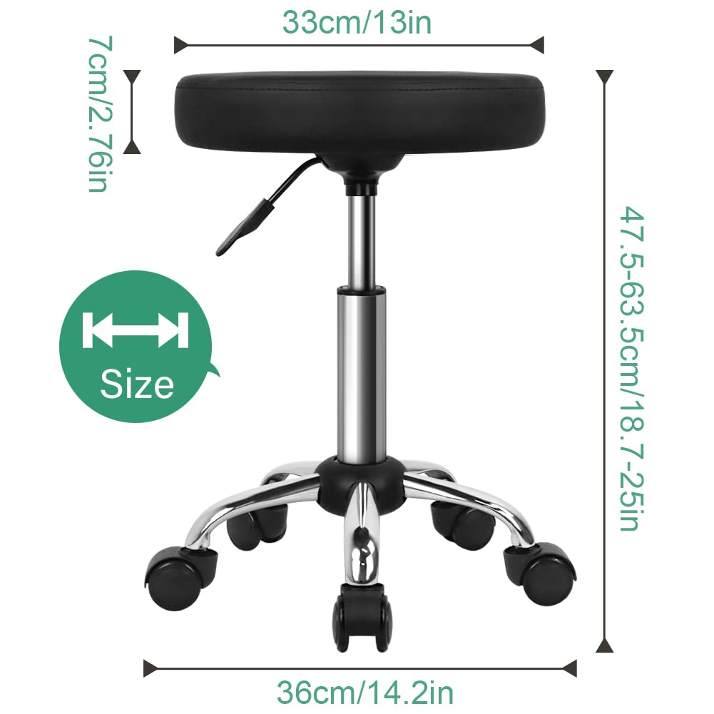FURWOO chair height adjusts from 18.7 to 25 inches for flexible use.