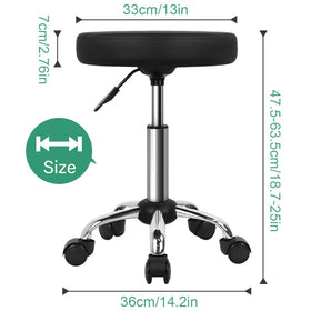 FURWOO chair height adjusts from 18.7 to 25 inches for flexible use.