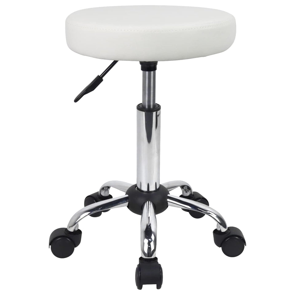 FURWOO adjustable salon chair round seat cushion for comfortable sessions.