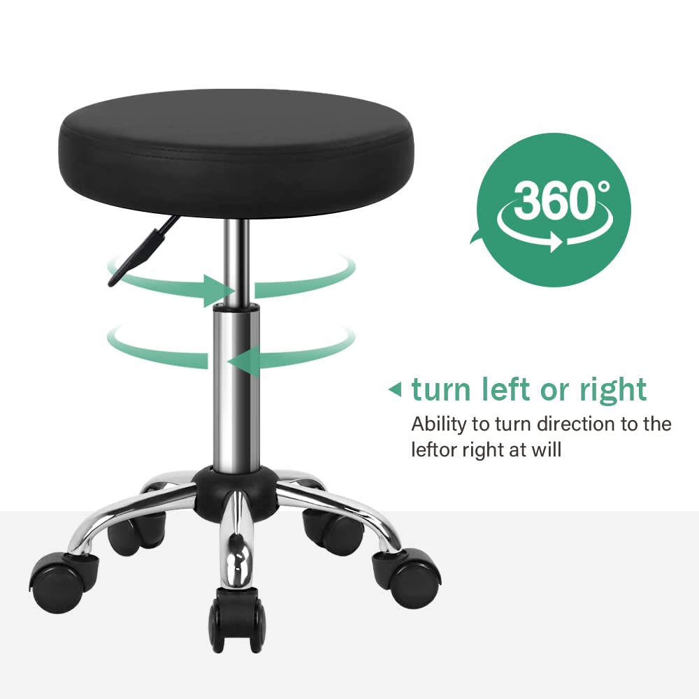 FURWOO chair features universal wheels for easy floor mobility.