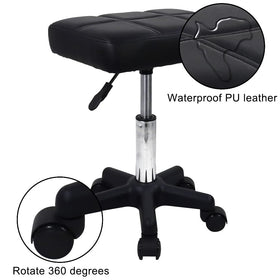 FURWOO stool in-use supports flexible therapist positioning during sessions.