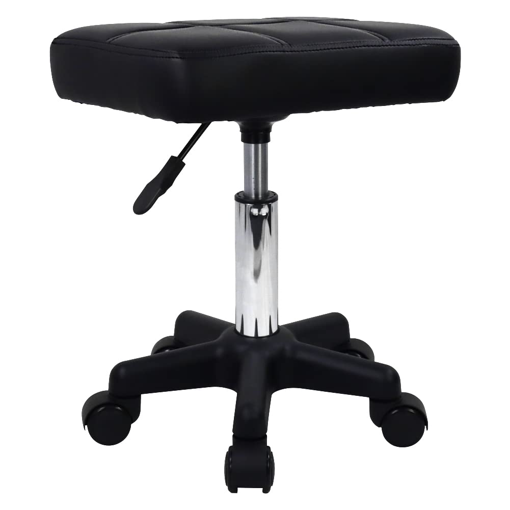 FURWOO rectangle rolling stool seat cushion for comfortable spa sessions.