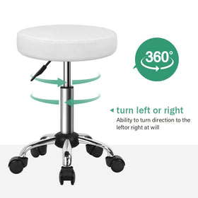 FURWOO 360-degree swivel stool enables quick repositioning.