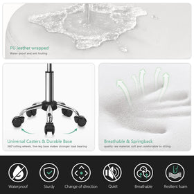 FURWOO waterproof PU leather is durable and easy to wipe clean.