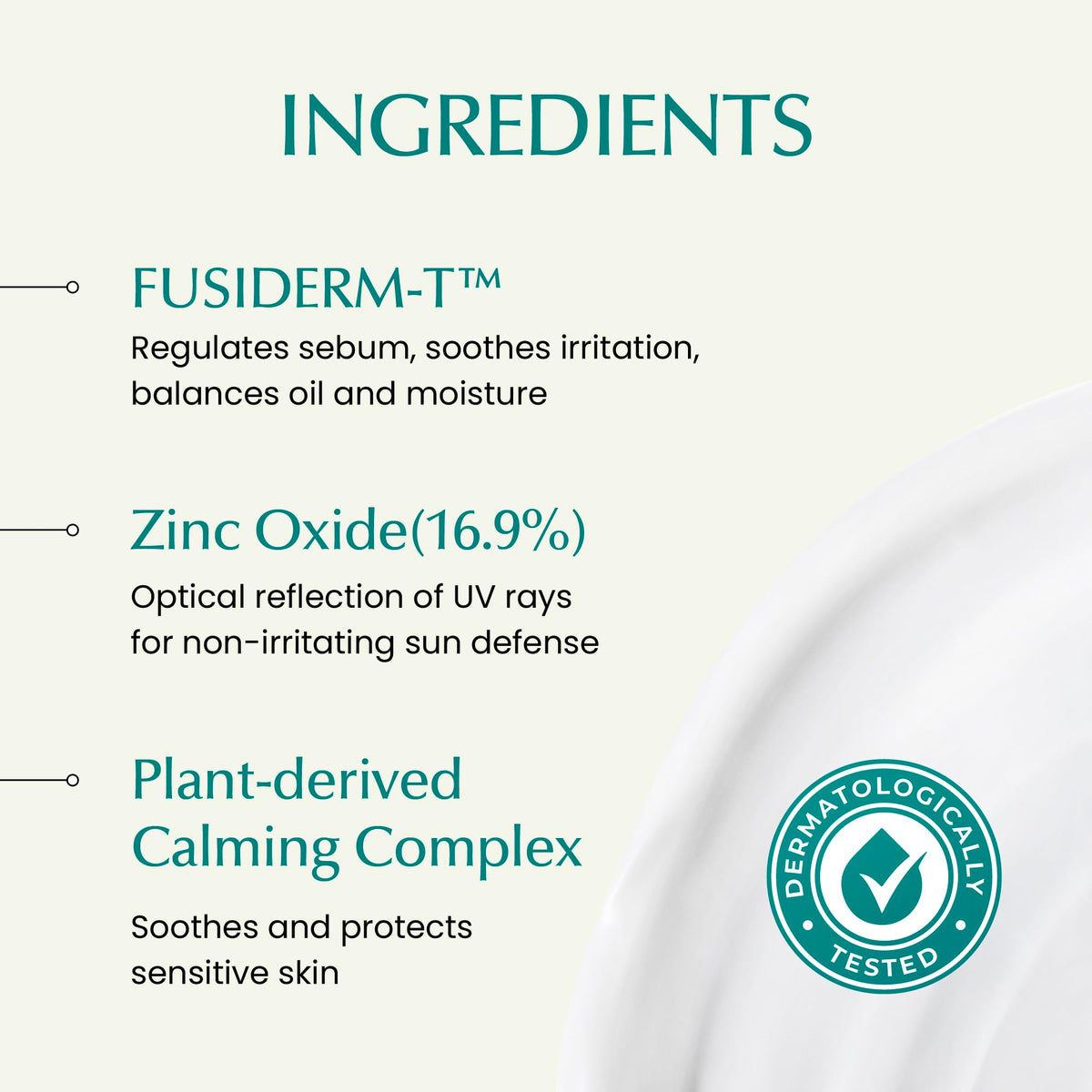 Microbiome-balancing complex supporting skin balance in Fusidyne Derma Trouble