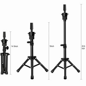 FUTAI height adjustable stand fits canvas and foam heads for flexible lessons.
