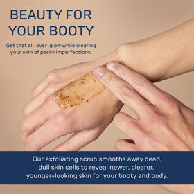 FUTURE METHOD jojoba beads massage texture illustrating even exfoliation