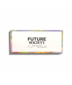 Future Society discovery set vial closeup shows 2ml sample bottles for travel-friendly testing.