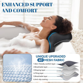FVIOBUP bath pillow makes a thoughtful gift for spa lovers and self-care.