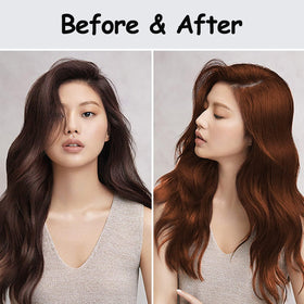 Fvquhvo Cherry Brown lather applied evenly for natural look.