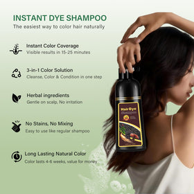 Fvquhvo chestnut brown dye application on hair for even coverage