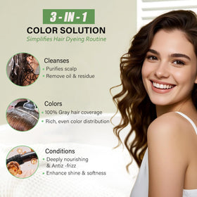 Timer and rinse step for quick at home color with Fvquhvo.