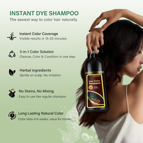 Fvquhvo hair dye application shows easy rub-through for even coverage.
