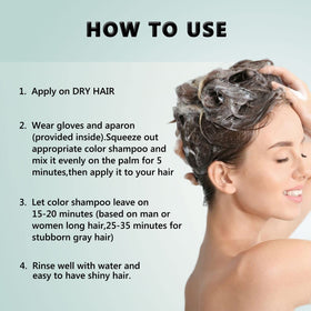 Fvquhvo long-lasting black color maintains shade for weeks
